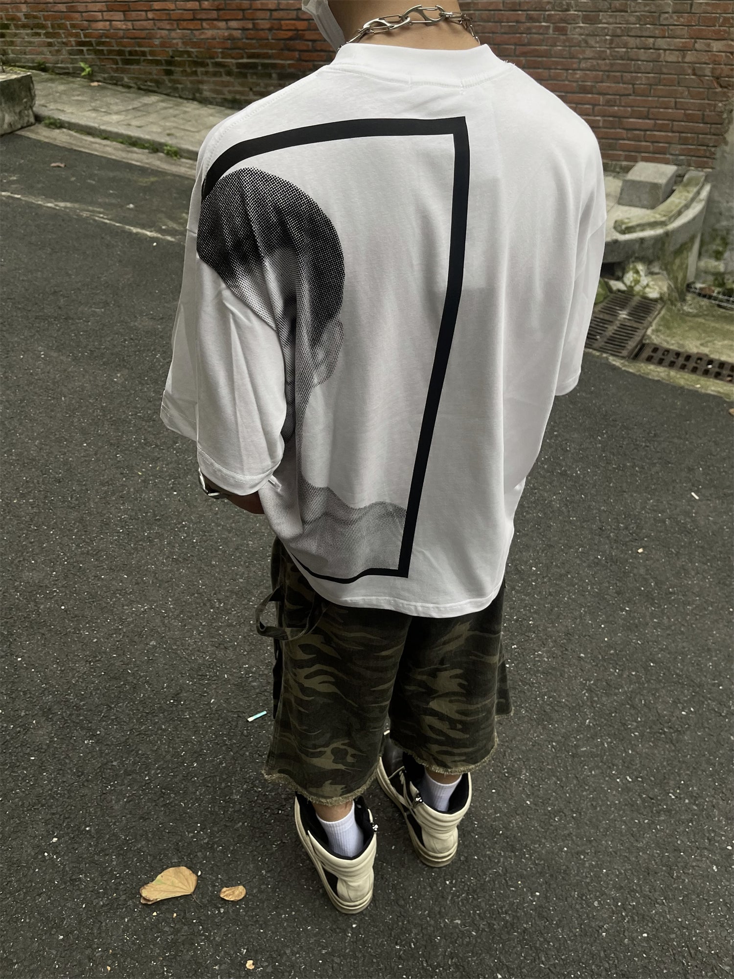 Abstract Portrait Loose Tees