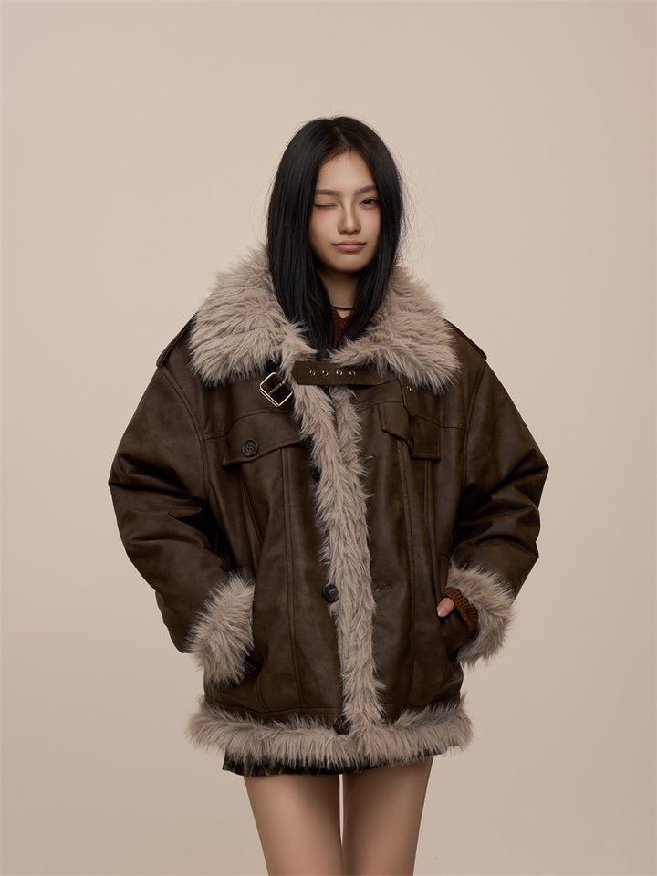[CHRISTMAS SPECIAL] GKIKZ ELEGANT FAUX FUR-TRIMMED JACKETS
