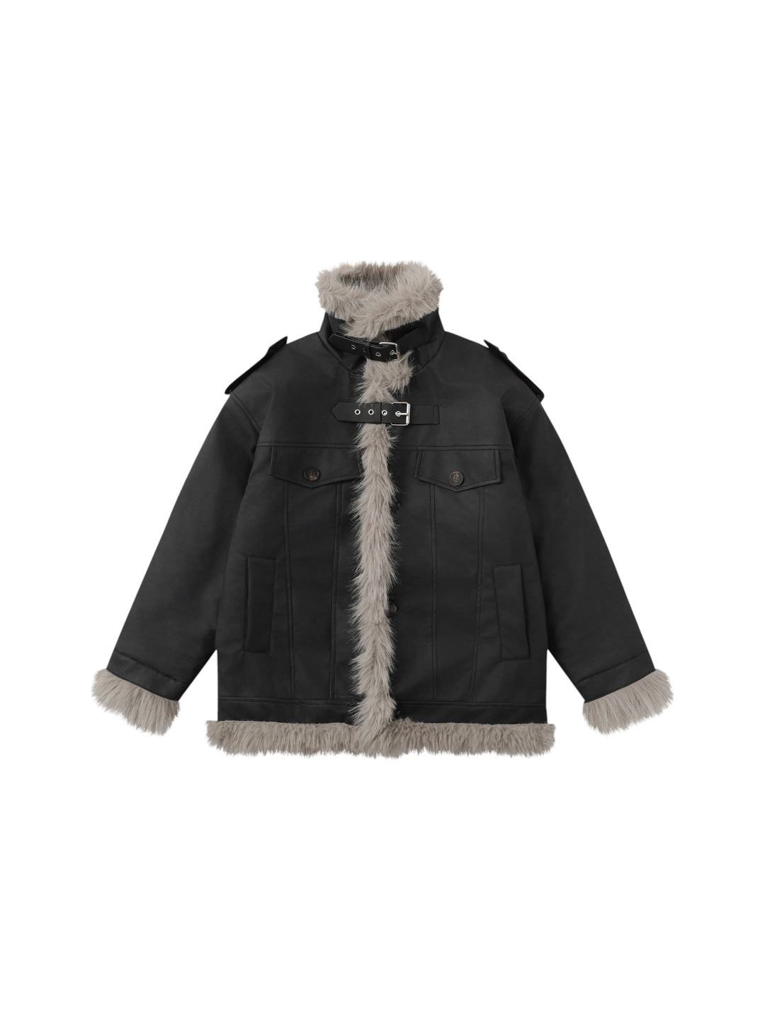 [CHRISTMAS SPECIAL] GKIKZ ELEGANT FAUX FUR-TRIMMED JACKETS