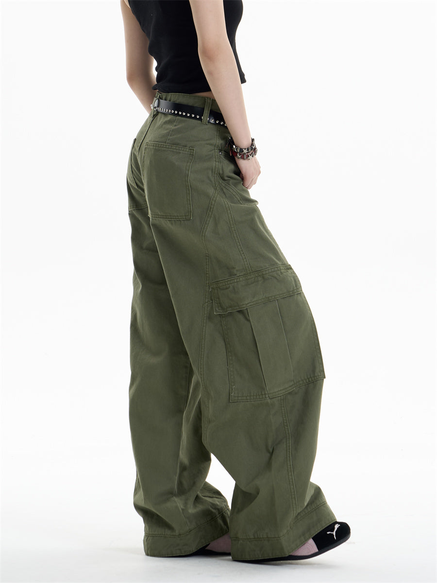GKIKZ COMBAT CURVE WIDE-LEG CARGOS