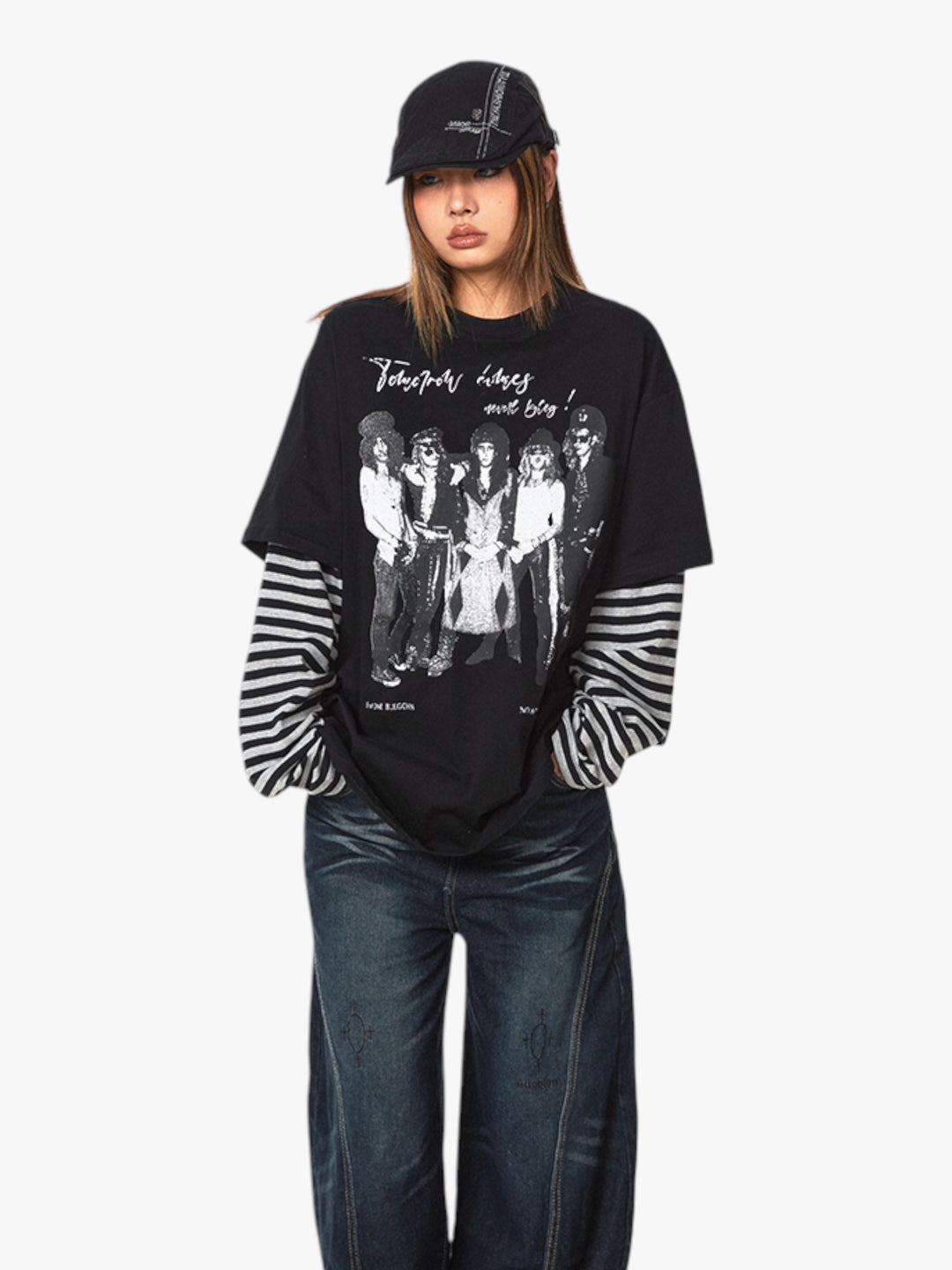 GKIKZ VINTAGE GRUNGE PREMIUM COTTON TEES