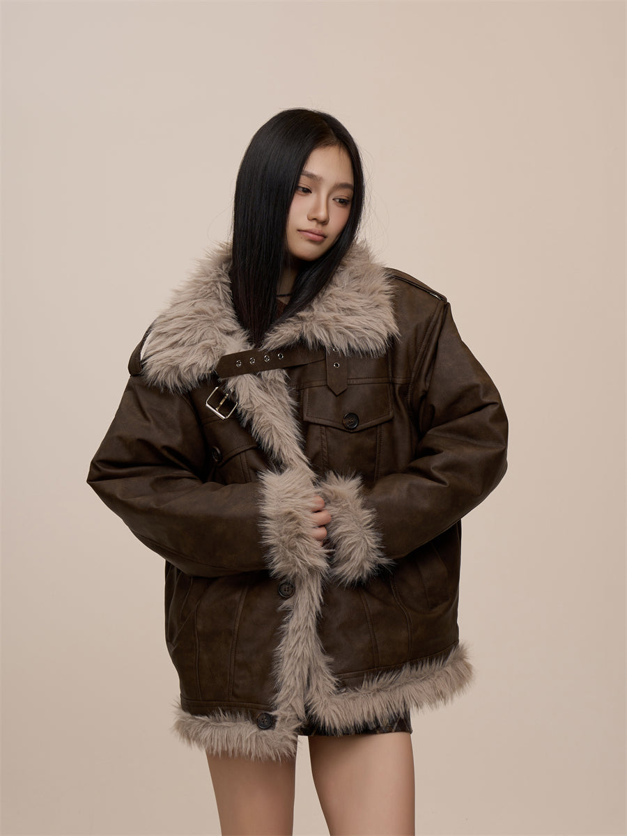 [CHRISTMAS SPECIAL] GKIKZ ELEGANT FAUX FUR-TRIMMED JACKETS