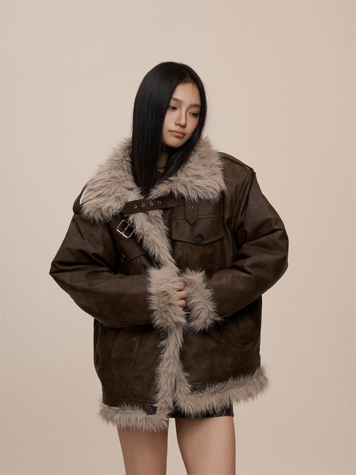 [CHRISTMAS SPECIAL] GKIKZ ELEGANT FAUX FUR-TRIMMED JACKETS