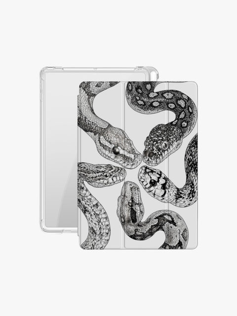 [25AW NEW ARRIVAL] GKIKZ VENOM VISION TRIPLE FOLD ANTI-FALL IPAD CASE'S