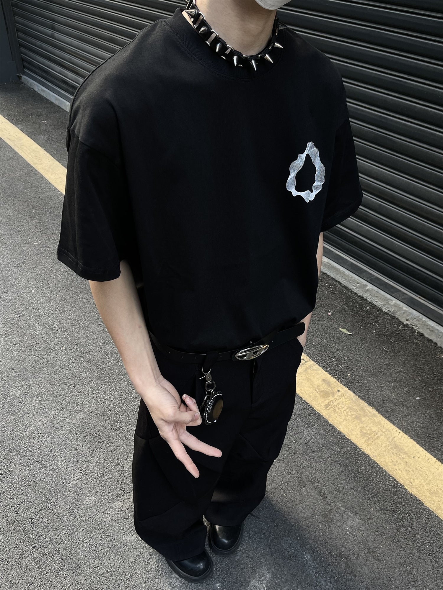Cosolic Circle Oversized Tees