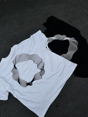 GKIKZ COSOLIC CIRCLE OVERSIZED TEES