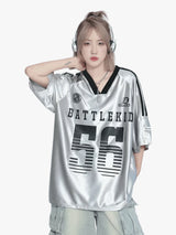Raglan Sleeve Ice Oversized Jersey