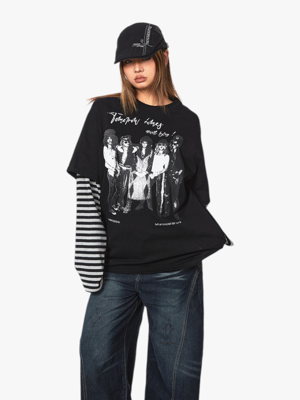 GKIKZ VINTAGE GRUNGE PREMIUM COTTON TEES