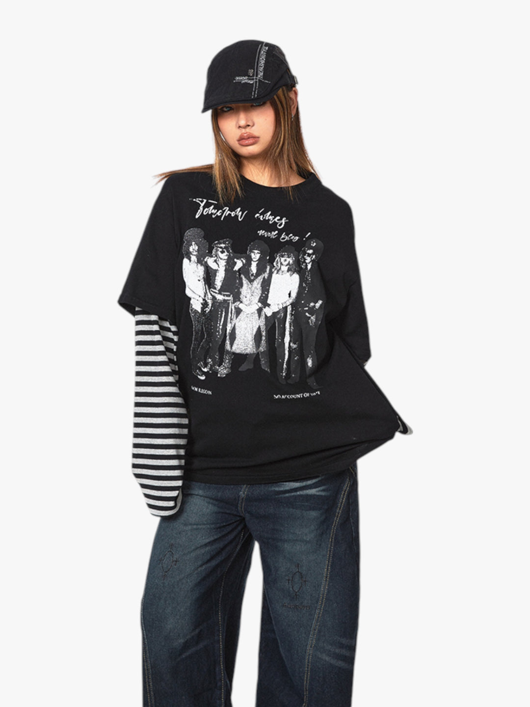 GKIKZ VINTAGE GRUNGE PREMIUM COTTON TEES