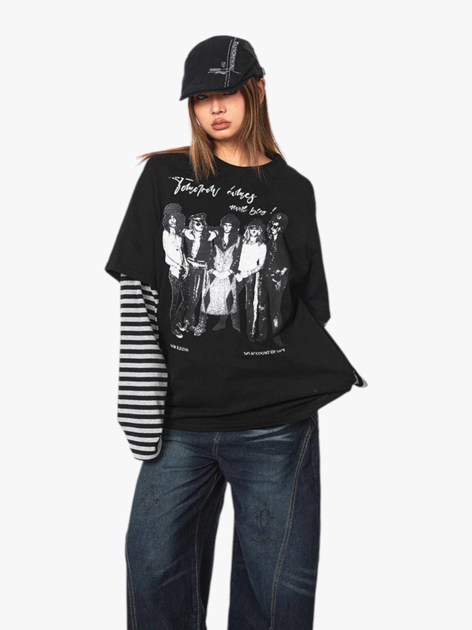 GKIKZ VINTAGE GRUNGE PREMIUM COTTON TEES