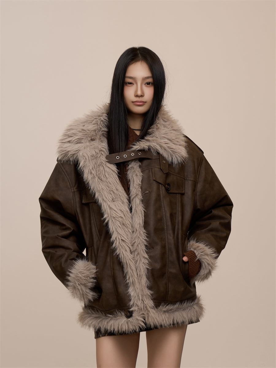 [CHRISTMAS SPECIAL] GKIKZ ELEGANT FAUX FUR-TRIMMED JACKETS