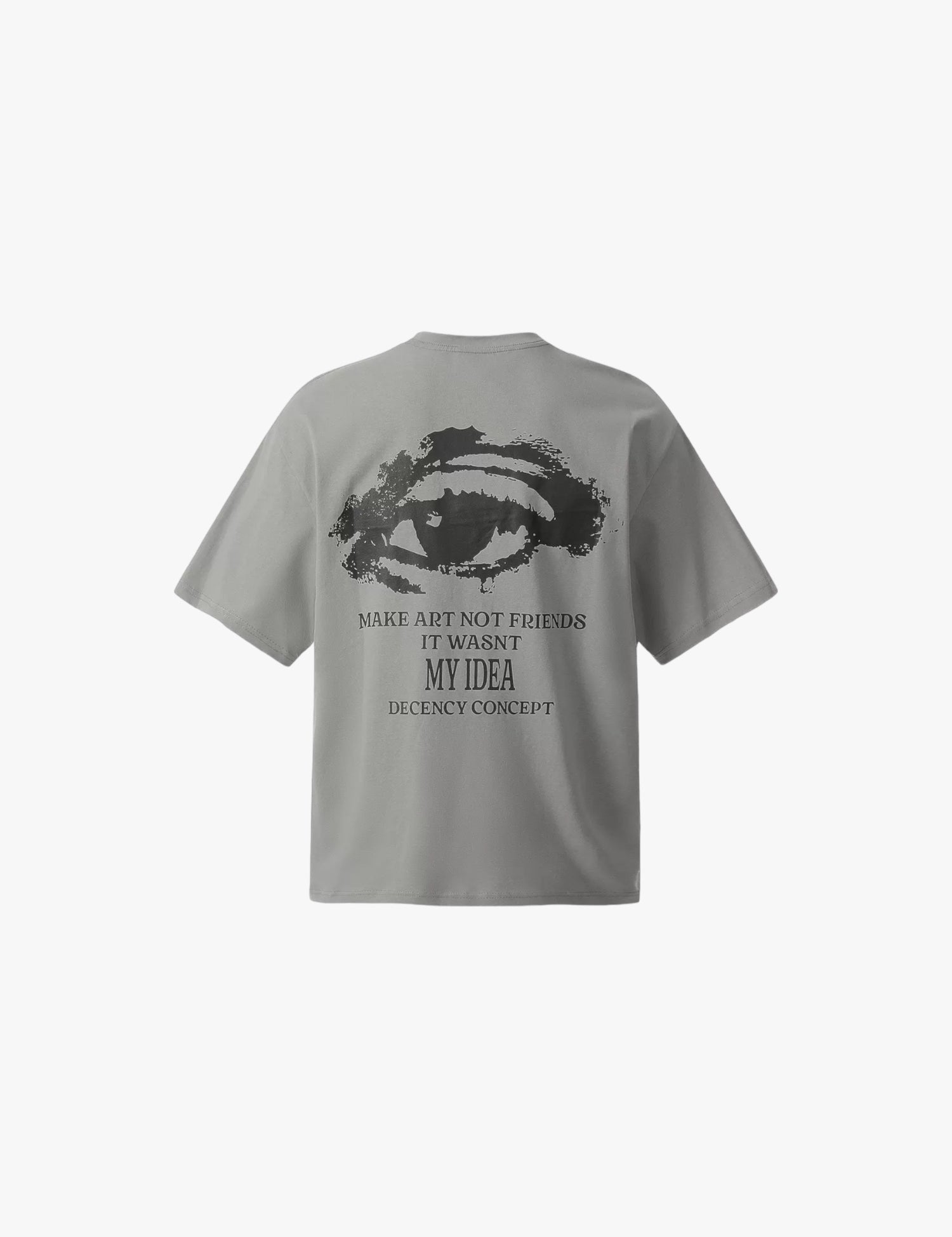 GKIKZ EYE CONTRAST DROP SHOULDER TEES