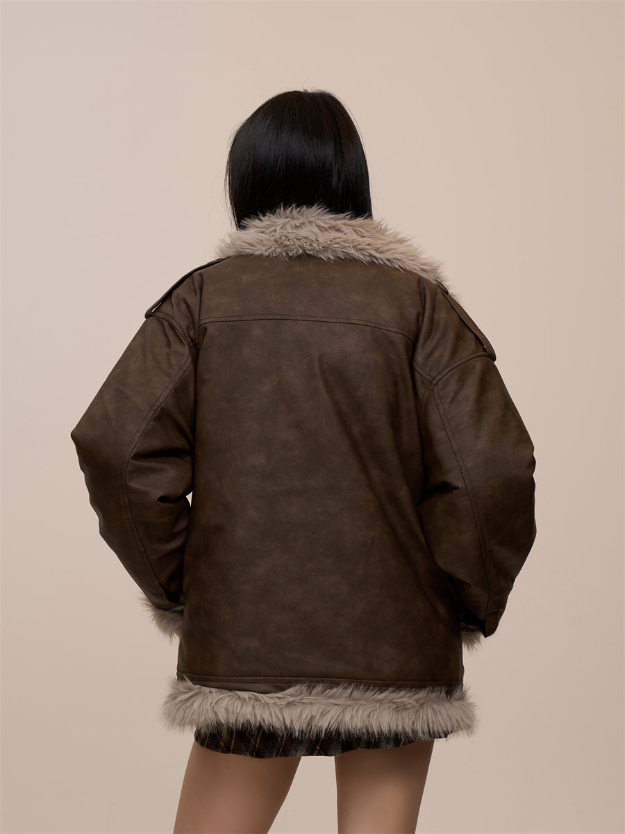 [CHRISTMAS SPECIAL] GKIKZ ELEGANT FAUX FUR-TRIMMED JACKETS