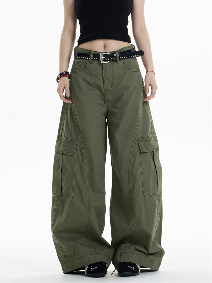 GKIKZ COMBAT CURVE WIDE-LEG CARGOS