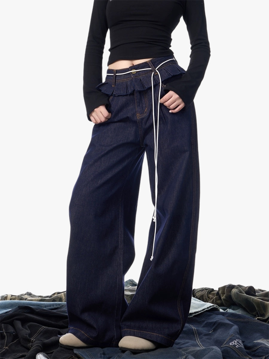 GKIKZ TWITCH SKIRT BAGGY SCIMITAR JEANS