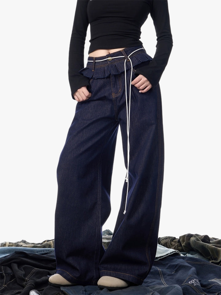 GKIKZ TWITCH SKIRT BAGGY SCIMITAR JEANS