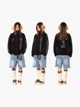 GKIKZ RĚS-07 ZIPUP KNITTED CARDIGAN
