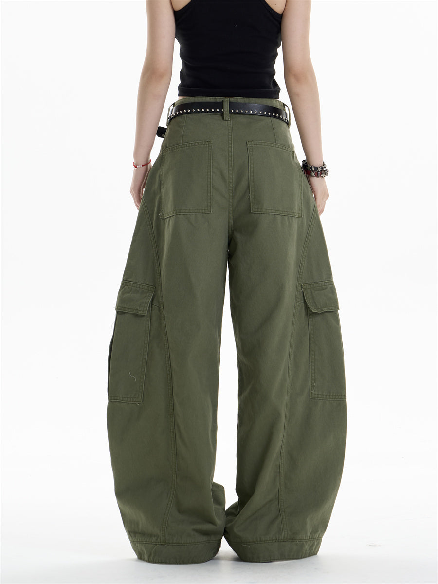 GKIKZ COMBAT CURVE WIDE-LEG CARGOS