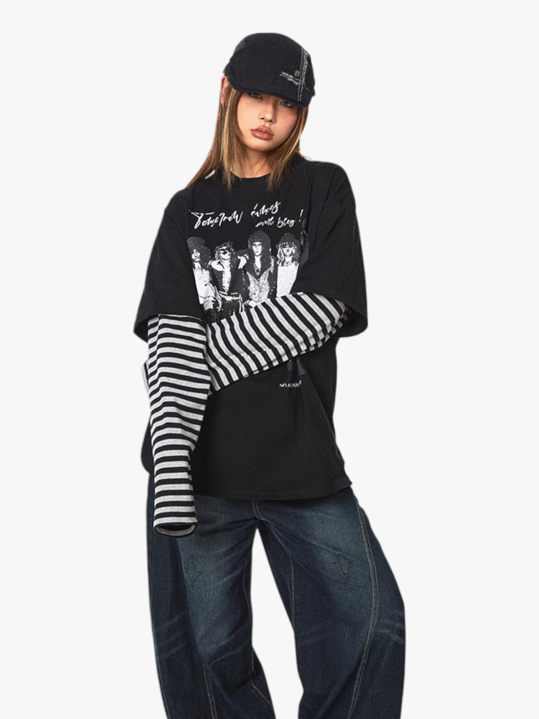 GKIKZ VINTAGE GRUNGE PREMIUM COTTON TEES