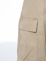 GKIKZ BIG-POCKET SCIMITAR BAGGY PANTS