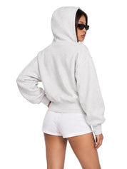 Rivet Wave Washed Zip Hoodie