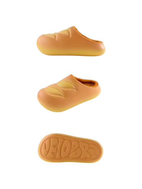 Fleece-Lined Baguette Slippers - Cozy Limited Edition