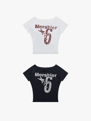 [25SS NEW ARRIVAL] GKIKZ MERSHEIR 6 OFF-SHOULDER TEES
