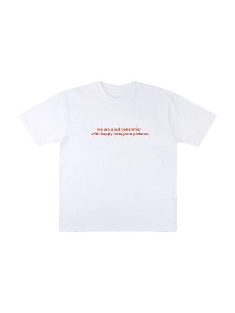 "Only Happy Instagram Pictures" Cotton Tees