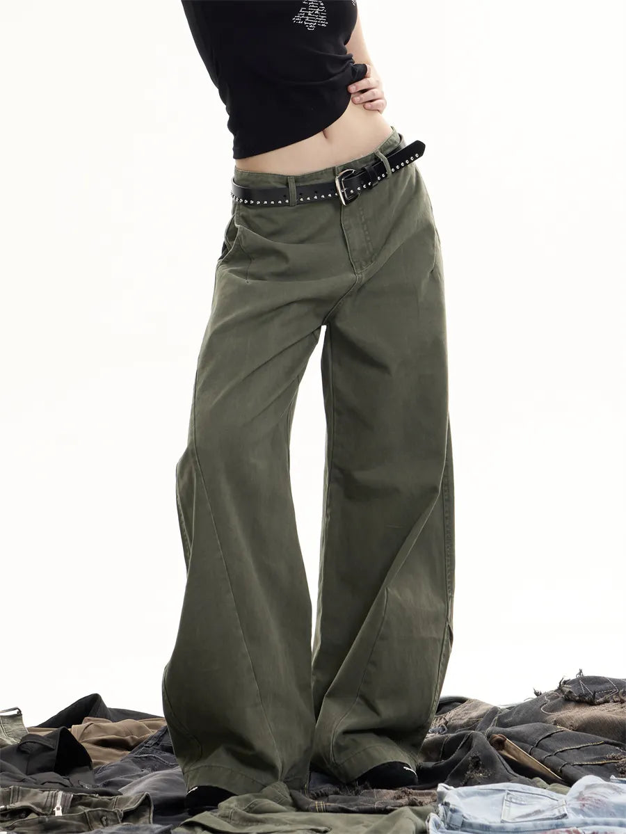 GKIKZ TERRAIN CUT COTTON TROUSERS