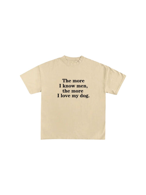 "I love my Dog" Cotton Tees