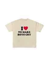 "Make Boy's Cry" Cotton Tees