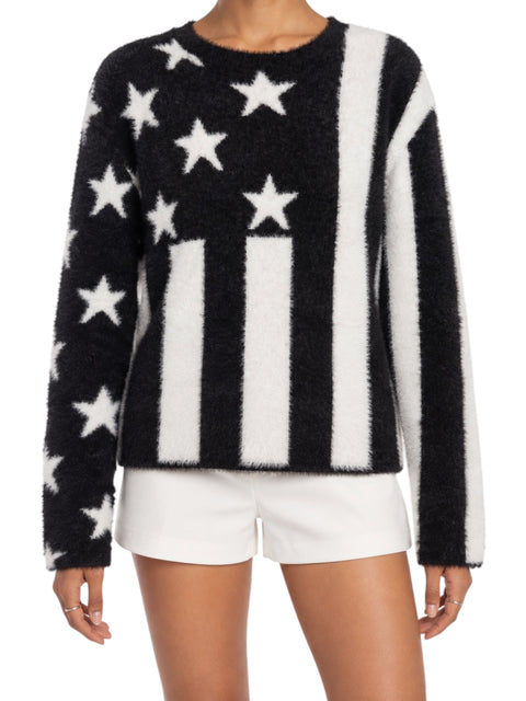 Star & Stripe Knit Pullover