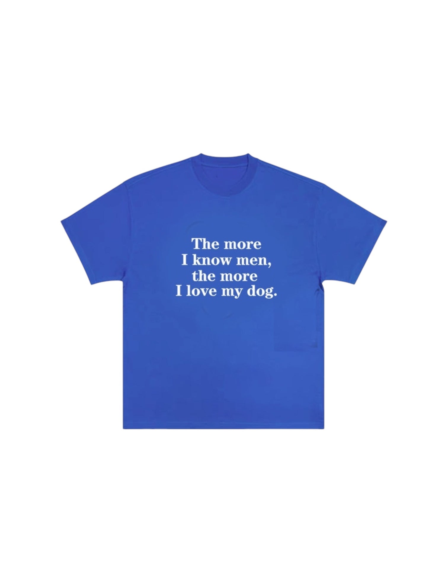 I Love My Dog graphic cotton tee — women's streetwear