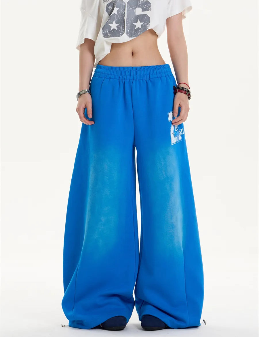 GKIKZ SKYFADE WIDE-LEG SWEATPANTS