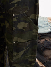 [25SS NEW ARRIVAL] GKIKZ BATTLECORE WIDE-LEG CAMO PANTS