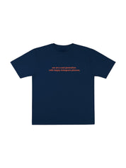 "Only Happy Instagram Pictures" Cotton Tees