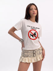 "Love No Endless Abuse" Pure Cotton Tees