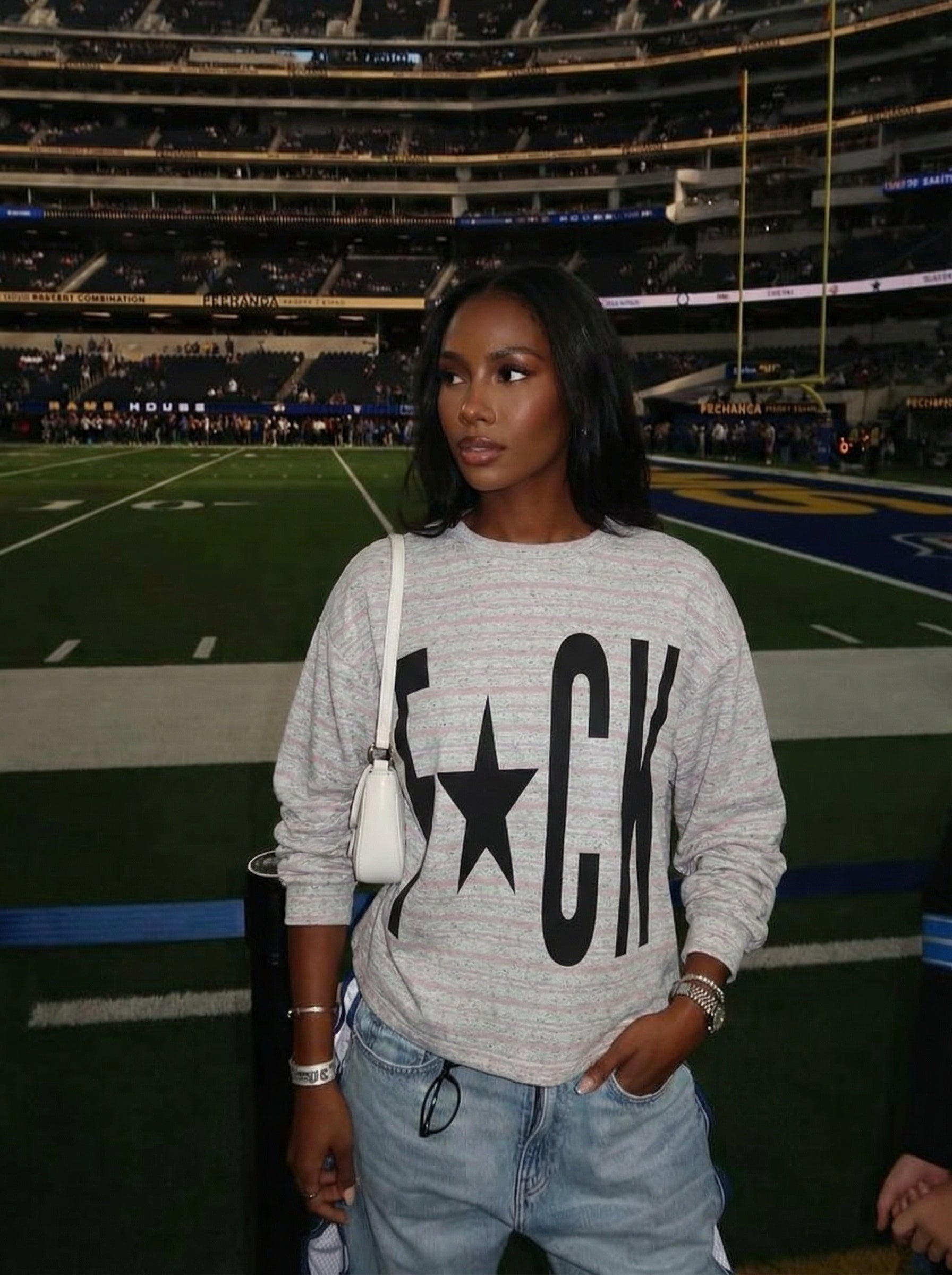 GKIKZ F-STAR LONG SLEEVE OVERSIZED TEES