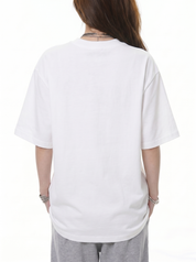 "Pizza on Chest" Crew Neck Tees