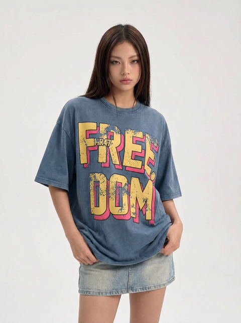 Freedom Cotton Loose-Fit Tee