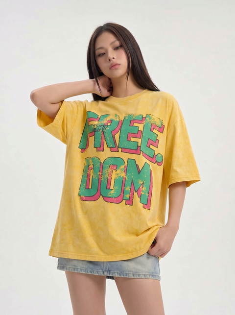 Freedom Cotton Loose-Fit Tee