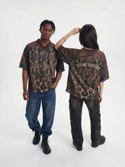 Not Like Us 77 print street-style jersey