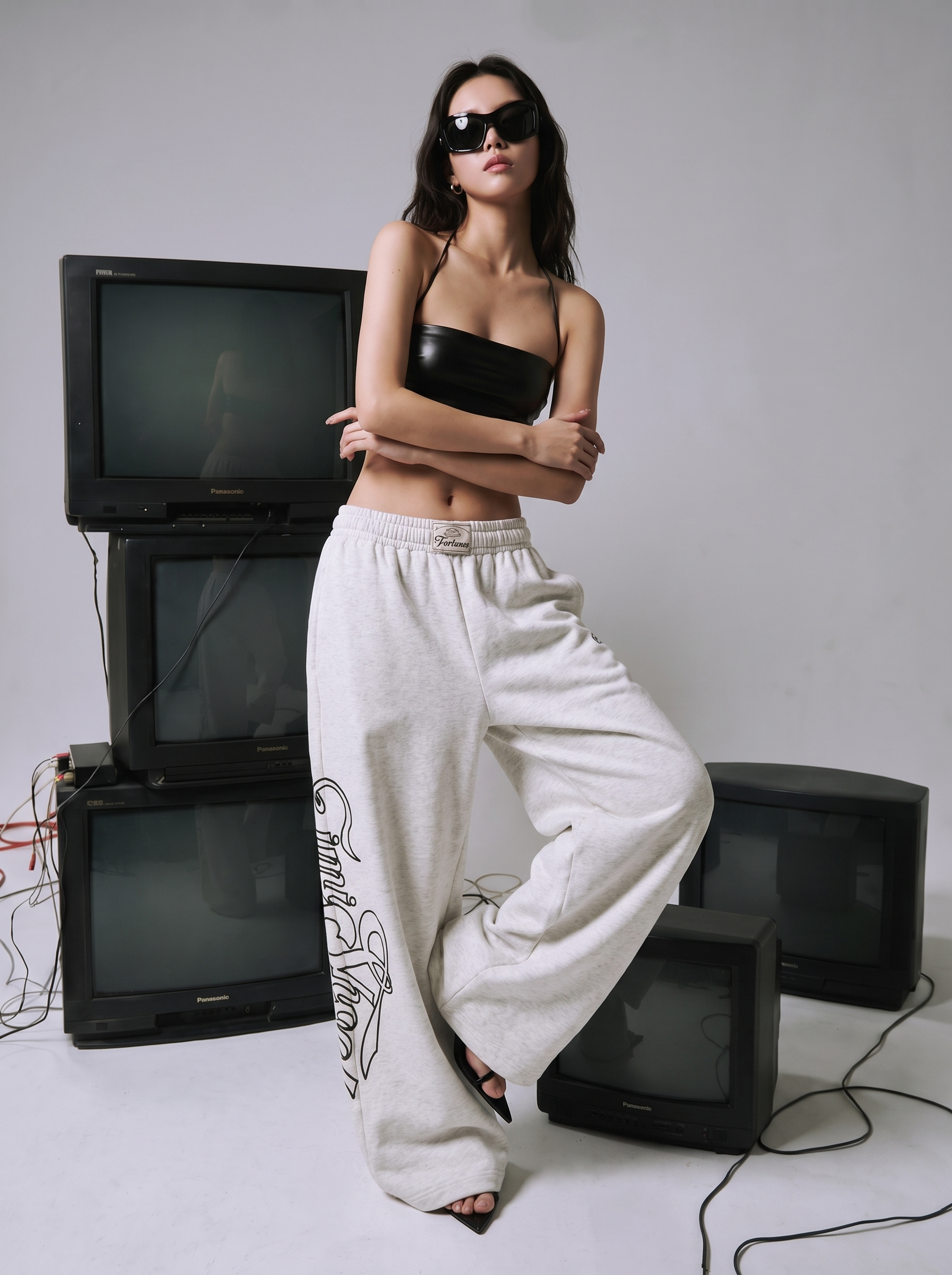 Skate Spirit Graffiti Cotton Sweatpants