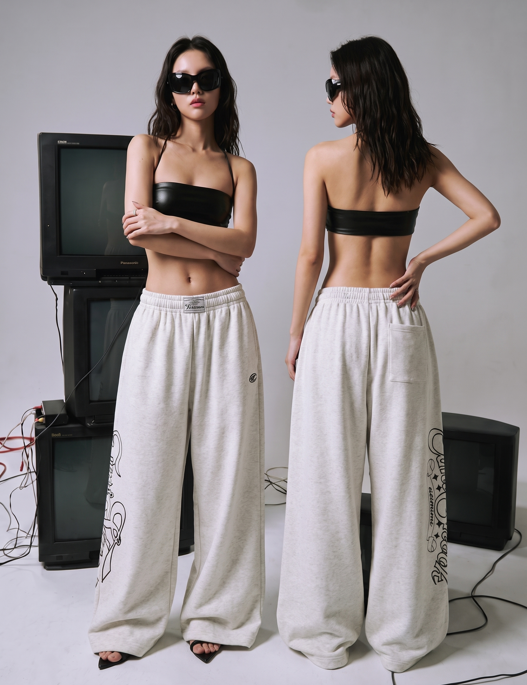 Skate Spirit Graffiti Cotton Sweatpants
