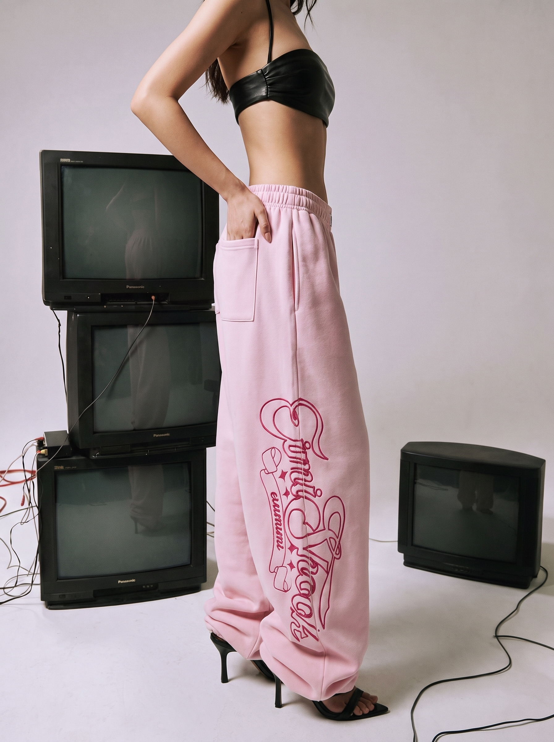 Skate Spirit Graffiti Cotton Sweatpants