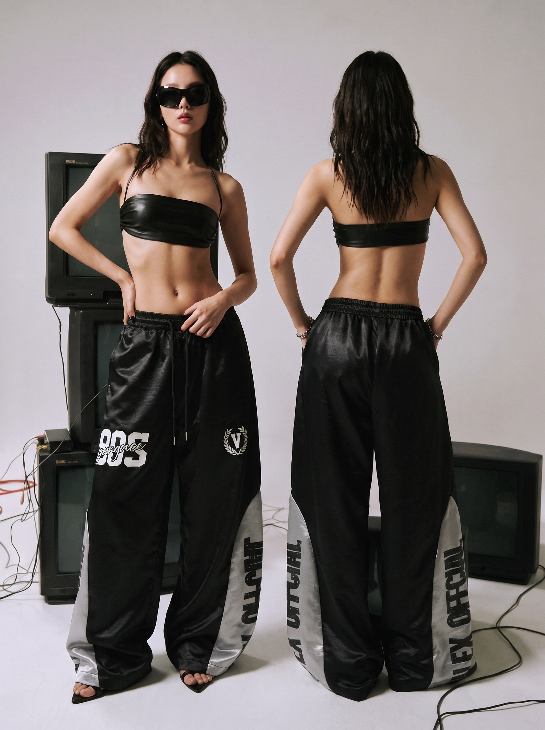 "90S Vengeance" Wide-Leg Pant