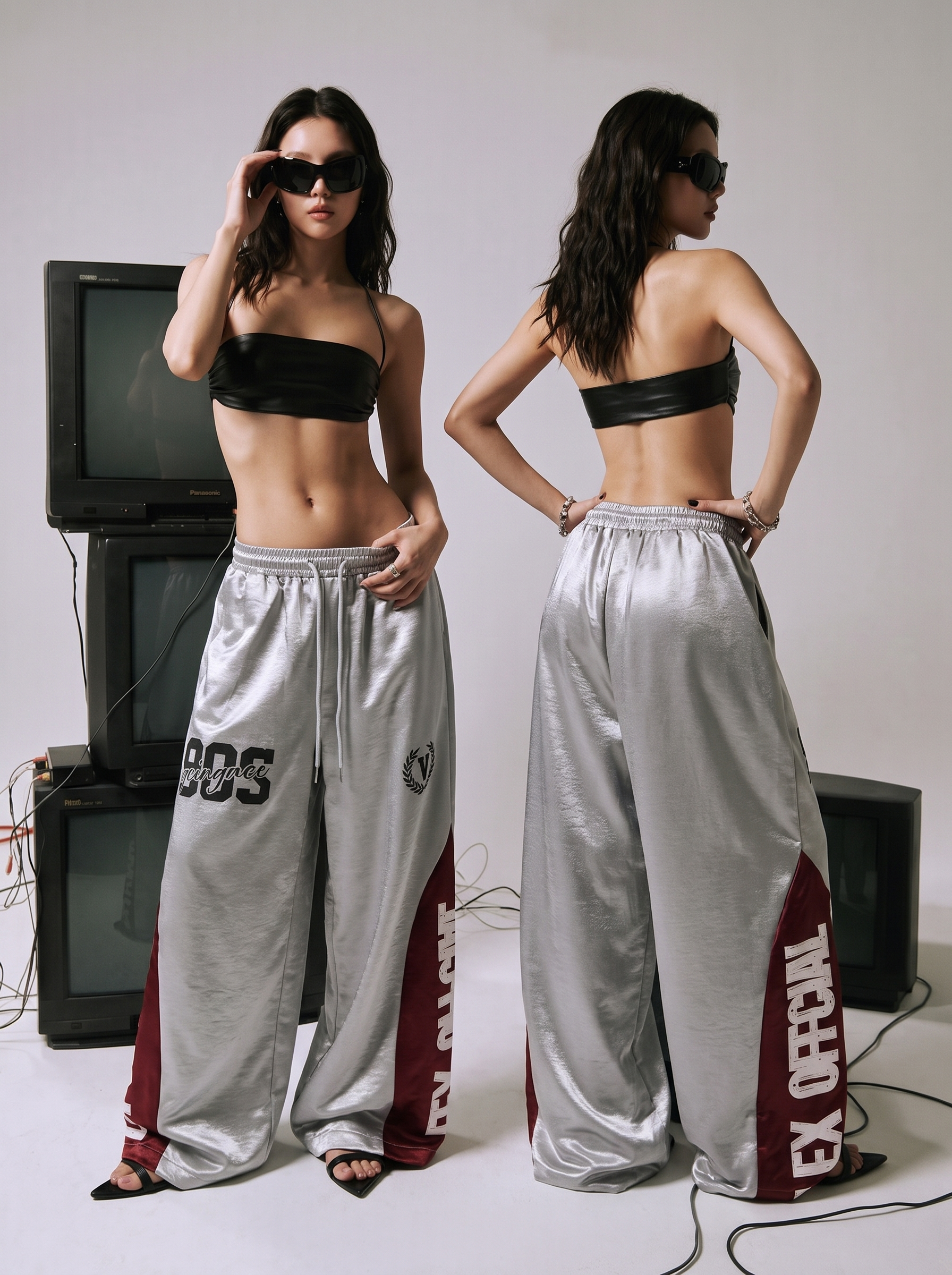 "90S Vengeance" Wide-Leg Pant