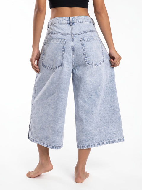 Max Deoy Washed Denim Jorts