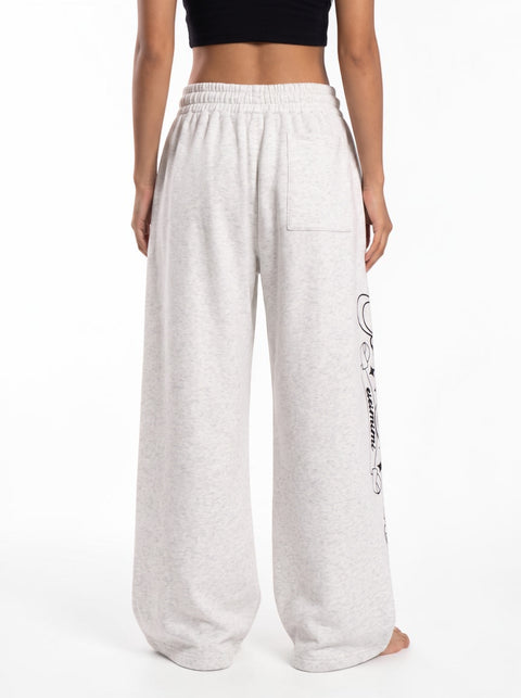 Skate Spirit Graffiti Cotton Sweatpants