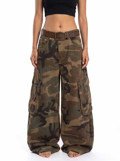 Camo Multi-Pocket Cargo Pant